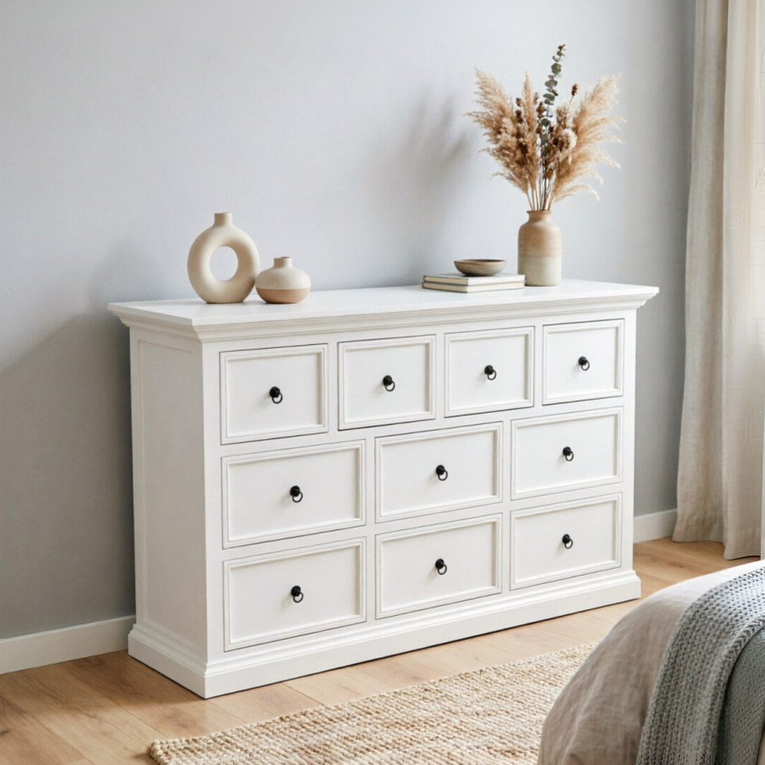 White 3+2  Dresser